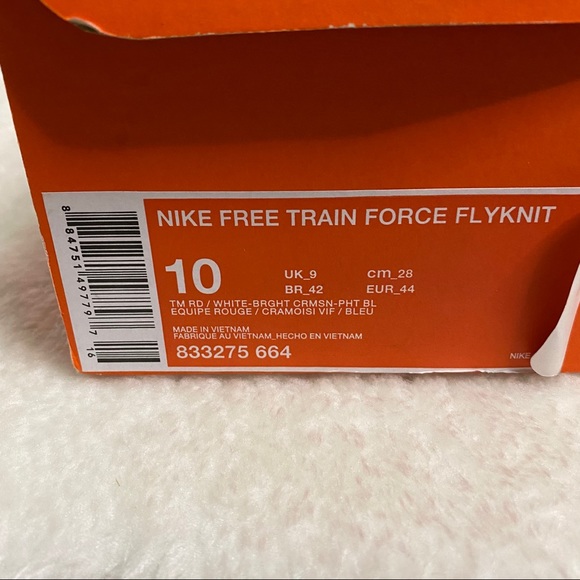 ✨HP✨ NEW Nike Free Train Force Flyknit Shoes Size 10 - Picture 12 of 15